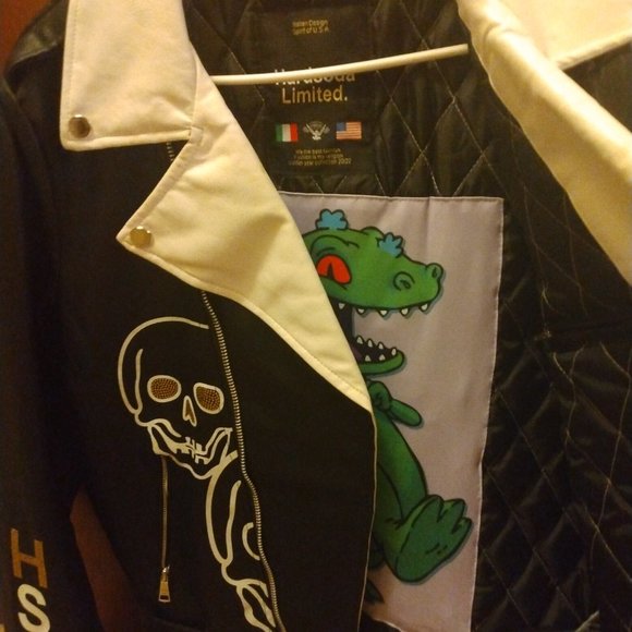 Hard soda leather skull jacket - Picture 2 of 2